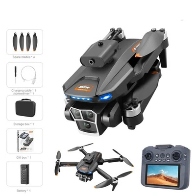 GPS Intelligent Return Drone 4.5" Remote Control Screen 4K HD Camera UAV - Image 1 of 4