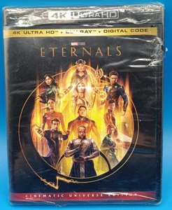 Marvel Studios ETERNALS 4K Ultra HD + Blu-ray + Digital Code, 2021 - Foto 1 di 2