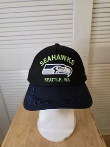 NWS Seattle Seahawks 2025 NFL Draft New Era 9forty M-crown Snapback Hat - Picture 1 of 8