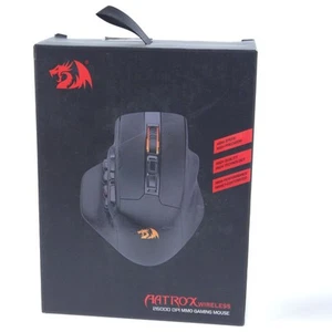 REDRAGON M811 AATROX Wireless Gaming Mouse, 15 Programmable Buttons RGB Pro - Picture 1 of 4