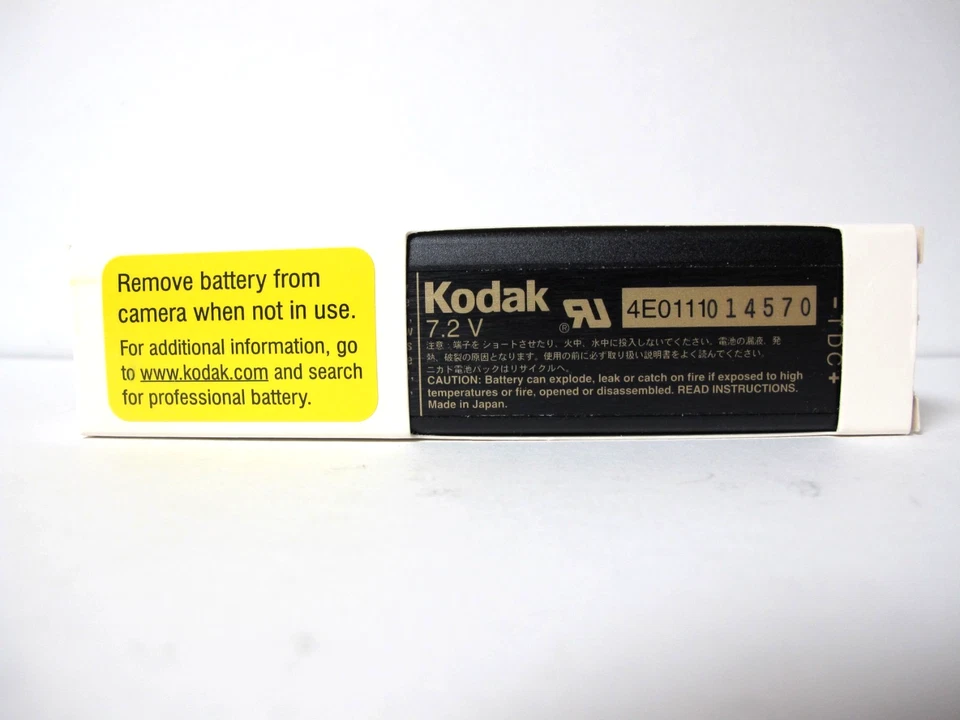 NUEVA Batería de Cámara Kodak DCS 600/700-Series 4E01110 (7.2v) Recargable DESDE EE. UU. Foto 1 de 4