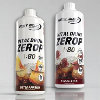 Best Body Nutrition Low Carb Vital Drink  2 x 1 Ltr. Getränkesirup 12,25€ /Ltr. - Bild 1 von 4