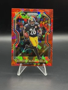 Prizm Anthony McFarland Jr. 2020 Rookie Red Ice #393 Steelers - Imagen 1 de 3