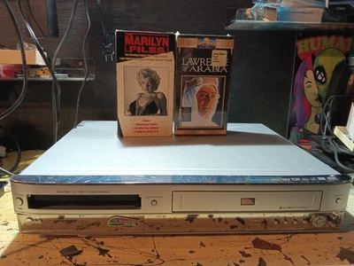 LG LGXBR446 VHS DVD VCR Combo Player & Recorder, Tested, Vintage Stereo Hi-Fi - Image 1 of 4