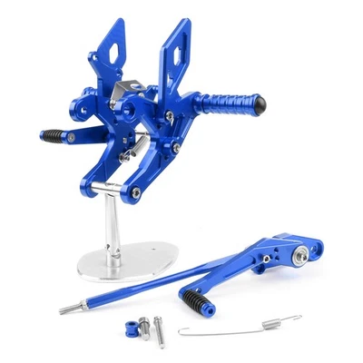 Adjustable Rearsets Foot Rest Pegs Rear Set Fits Honda CBR500R CB500F 16- 17 BU. - Image 1 of 4