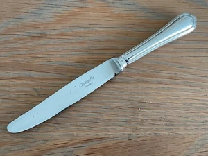 CHRISTOFLE Cutlery - SPATOURS Pattern - Silver Plated DESSERT KNIFE - 19.5 CMS - Picture 1 of 8