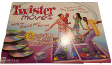 NOB Twister Moves Milton Bradley Game 3 CDs Teen Tween Jesse McCartney  Remix