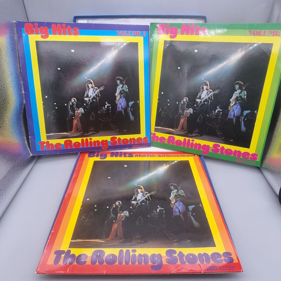 The Rolling Stones Big Hits Germany Vol. 1-3 Club Edition LP Set - Bild 1 von 3