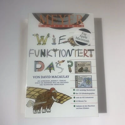 Wie Funktioniert Dasp Meyer Multimedia 1997 2 Cd Rom Game Apple /Windows 3.1 95 - Image 1 of 4