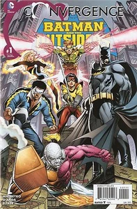 Cubierta Kubert Convergence Batman & the Outsiders '15 1 en muy buen estado S3 - Imagen 1 de 1