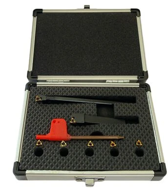 6MM INDEXABLE THREADING SET EXTERNAL INTERNAL metric imperial 55° 60° rdgtools - Image 1 of 2