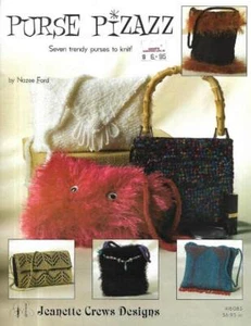 KNIT PURSE PIZAZZ 7 TRENDY PURSES MUST SEE!!! - Picture 1 of 2