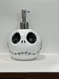 Disney INCUBO BEFORE CHRISTMAS JACK HEAD Sapone Pump NUOVO Halloween - Foto 1 di 3