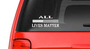 All Lives Matter (M42) Vinyl Decal Sticker Laptop Car Window American Flag USA - Picture 1 of 1