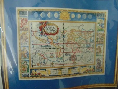 Kit punto de cruz Bucilla 41550 1996 New World Discovery 12X16 pulgadas Foto 1 de 4