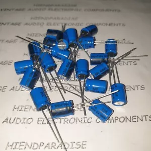 ¡NUEVAS TAPAS BC VISHAY 038 100uF 50V 85C 8x11mm HI-END PARA AUDIO ROHS! 20 piezas - Imagen 1 de 4