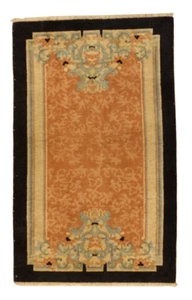 Antique Chinese Small Rug - Picture 1 of 6