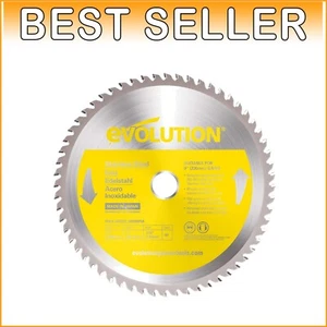 Lightweight 9-Inch Saw Blade for Stainless Steel: 60 Teeth, Ideal for Low RPM - Picture 1 of 7