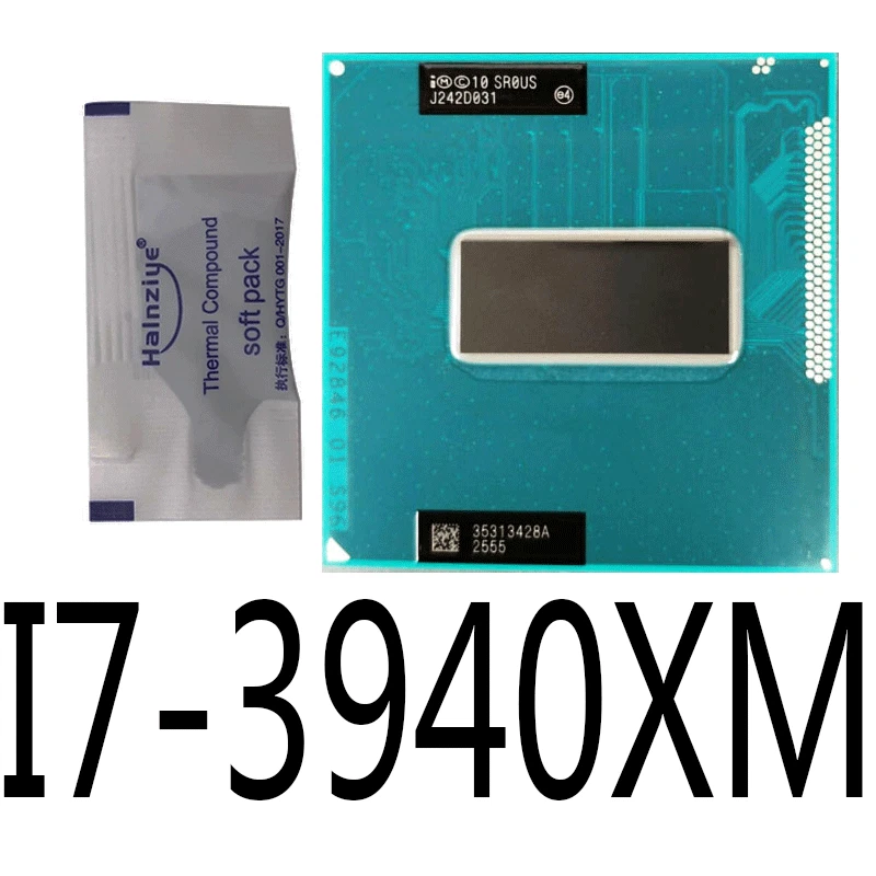 Intel Mobile Extreme I7-3940XM I7 3940XM（Retail）3.0-3.9/8M G2 CPU Processor- - Photo 1/1