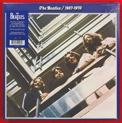 The Beatles – 1967-1970 - Limited Edition, 3x 180-Gram, Blue Vinyl LP Set - Image 1 of 4