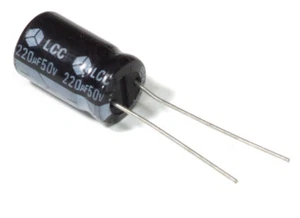 5x Thomson LCC 47uF 47µF 50V 85°C Electrolytic Capacitor Elektrolyt Kondensator - Bild 1 von 1