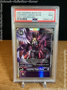 Digimon - BT7-111 SEC Lucemon: Chaos Mode PSA 9 - Imagen 1 de 2