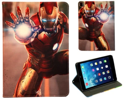 For iPad Pro 10.5 / 10.2 / Air 3 Iron Man Tony Stark Superhero Movie Case Cover - Image 1 of 4