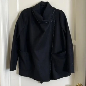 Allsaints schwarze Roux Jacke Damen US 8 - Bild 1 von 10