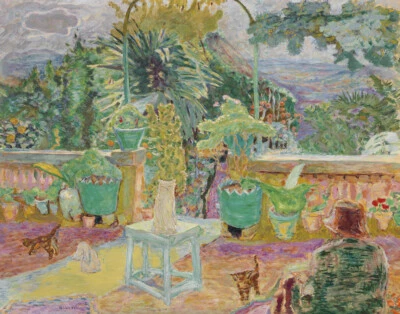 Impresión en lienzo Pierre Bonnard The Terrace 16 x 20 Foto 1 de 4