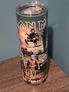 Vaso Iron Maiden A Matter Life and Death 20 0z (hecho a medida) NUEVO - Imagen 1 de 3