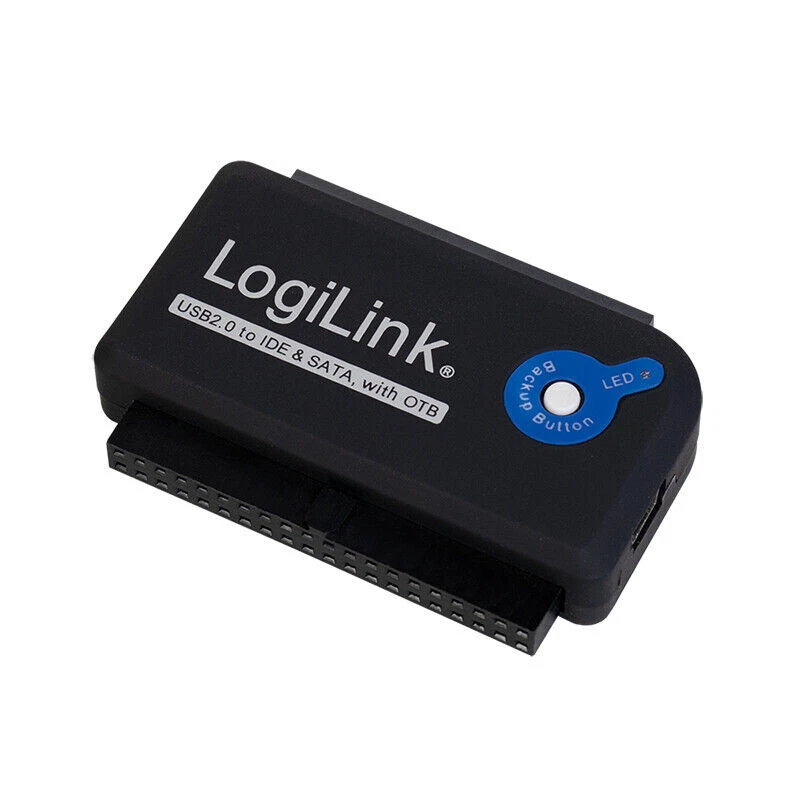 LogiLink AU-0006 1.2m USB 2.0 - SATA/IDE Adapterkabel - Schwarz