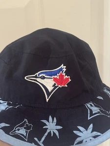 Toronto Blue Jays bucket fishing hat MLB Blue Logo - Picture 1 of 9