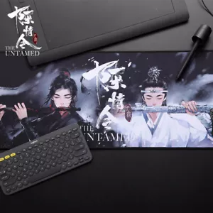 The Untamed Lan Wangji & Wei Wuxian Computer Desk Mat MDZS Mouse Pad 30 x 80 cm - Picture 1 of 10