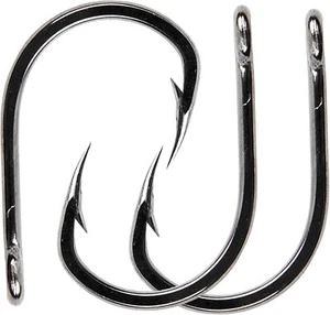 40Pcs Live Bait Circle Hooks Stainless Steel Saltwater Fishing Hook Size1/0-12/0 - Picture 1 of 30