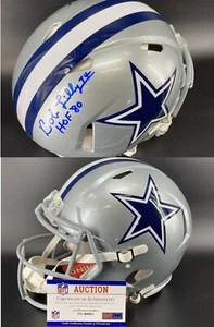 Bob Lily FULL SIZE Dallas Cowboys HOF NFL Original Autographed Helmet w PSA COA - Picture 1 of 6