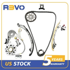 Timing Chain Kit Tensioner Sprocket for 2005-15 Toyota Tacoma 2.7L Engine 2TR-FE - Picture 1 of 15