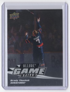 2022-23 Upper Deck Allure Game Stills Brady Tkachuk Ottawa Senators #GS-15