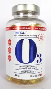 BIOSALMA OMEGA3 O3 132 KAPSELN - 02/2026 - Bild 1 von 2