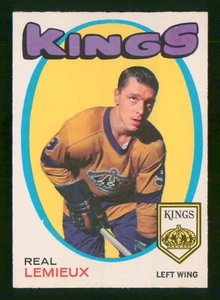 REAL LEMIEUX 1971-72 O-PEE-CHEE 71-72 NO 154 NRMINT+            12419 - Picture 1 of 2