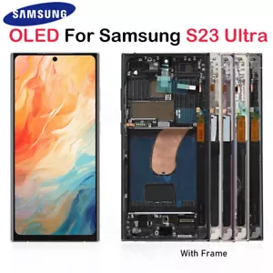 Smaller OLED LCD Display Screen Assembly For Samsung Galaxy S23 Ultra S918U/U1/W - Picture 1 of 37