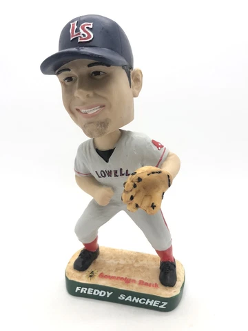 Freddy Sanchez Lowell Spinners SGA Bobblehead RED SOX SGA BOBBLE 2000 ORIG BOX Cover