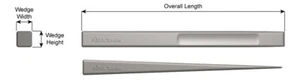 Ajax Tools 875 Flange Wedge Straight - Picture 1 of 1