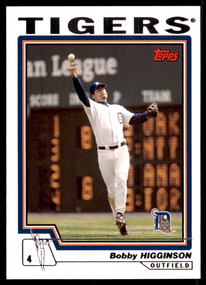 2004 TOPPS BOBBY HIGGINSON DETROIT TIGERS #24 - Image 1 of 2