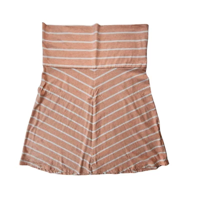 Falda Mountain Khakis para mujer mediana naranja blanca informal a rayas plegable sobre la cintura Foto 1 de 4