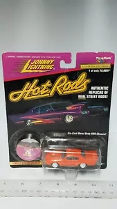 1/64 JOHNNY LIGHTNING HOT RODS GOING GOAT 1971 PONTIAC GTO DRAG CAR ORANGE #26 - Picture 1 of 3