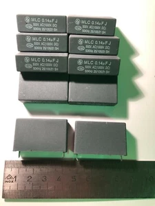 Resonance Capacitor MKP-SH  MLC 0,14uF J 500VAC/1000VDC 50kHz Menlo x 10 pcs - Picture 1 of 3