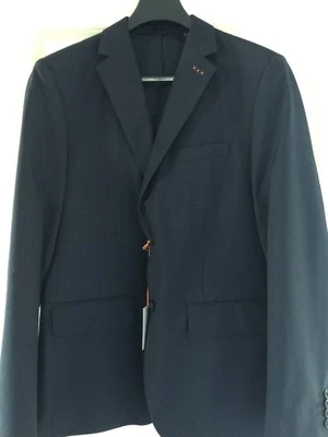 Jack Spade Size 40 US BENTON Navy Tailoring Jacket Blazer $698 Tuxedo Jacket 40 - Image 1 of 4