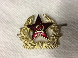 Cappello/cappello fanteria sovietico URSS distintivo spilla in metallo - Foto 1 di 2