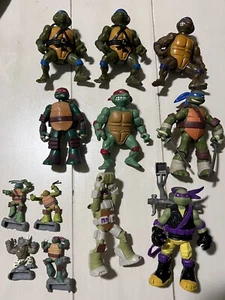 TMNT Lot of 12 1988 Leo X Be 2 Donatello Modern Raphael And More! Belt Nick 2013 - Picture 1 of 5