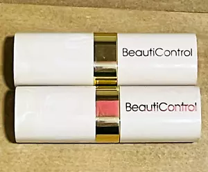 BeautiControl Lipstick 2 BOYSENBERRY Lasting Lip Color Beige Case NOS - Picture 1 of 6